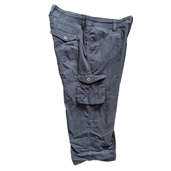Kuhl Women’s Capri Cargo Hiking Pants Size 10 With Drawstring Waist - Picture 5 of 12